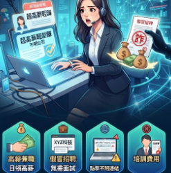 職場網是否安全？為什麼一直無法出金？平台要求支付稅金、保證金才能提領，我才發現自己遇到投資詐騙！完整自救經驗公開！
