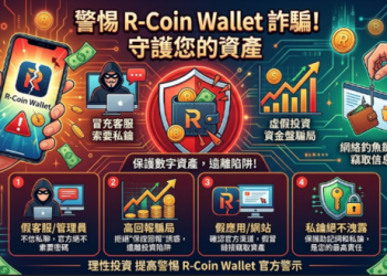 R-Coin Wallet是假平臺已經通報！「R-Coin Wallet詐騙」教你重要步驟拿回血汗錢！